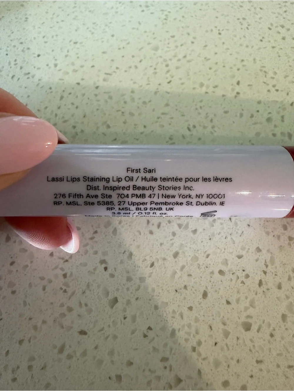 Kulfi NEW Lassi Lips Staining Lip Oil in First Sari